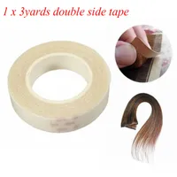 1pcs HIGH QUALITY 1cm*3m Double-Sided Adhesive Tape for Skin Weft Hair Extensions - super adhensive tape