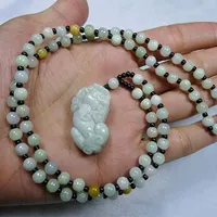 jade naturel Livraison gratuite « pi Xiu » Pendentif Lovers cadeau collier pendentif