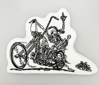 Skulls Wild Knight Patch Rider Biker Vest New Jacket DIY Parts Loco Motive Applique Iron On Embroidery Patch Free Ship