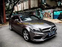 Top quality Anthracite Charcoal Grey Satin Chrome Vinyl Car Wrap Styling Foil covering stickers Vehicle covering skin
