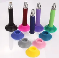Cheapest EGO Batteries Silicon Base Holder Sucker for Electronic Cigarette Battery EGO-T EGO-C Holders Stands E-cigare battery base