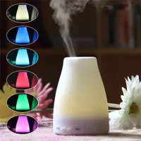 100 ml Huile Aroma Diffuseur Humidificateur avec cool mode Mist réglable, sans eau Arrêt automatique et 7 LED couleur lumières Changin