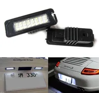 24SMD canbus LED License Plate Light Kit For Porsche Boxster Cayman Carrera Cayenne 987/997/958 No Error