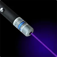 5MW 405nm Violet Blue Punter Punter Pen / Lazer Pointer / PET Laser Pointe / Puntero de presentación