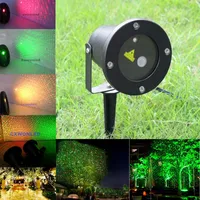 Светодиодный лазерный Lawn Firefly Освещение сцены Пейзаж Красный Зеленый проектор Рождество Сад Sky Star лужайки Лампы с дистанционным По DHL