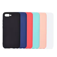Candy Farbe Fall für Huawei Ehre 10 Abdeckung weichen TPU ultradünne Designer Mobie Telefon Fällen Capinha Ehre 10