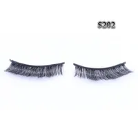 Strip False Eyelashes 3D Real Mink Lashes Fabbrica diretta naturale lunga e spessa Logo Box OEM Servizio FDshine