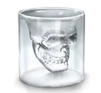 25ml tazza di vino cranio in vetro girato vetro birra whisky decorazione di halloween partito creativo bevande trasparenti bicchieri da bere