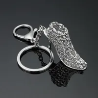 Metal High Heel Sapato Keychain Carabiner Keyring Bag Pendure jóias de moda para mulheres e Sandy Drop Ship
