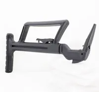 Tactische intrekbare Buttstock Stock Fit voor G17 G19 Vertonie Model Hunting Plastic Adapter Black Tan Oliviar Color