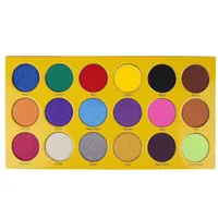Nieuwste make-up palet doos met kleurpotloden oogschaduw ishadow palet 18 kleuren matte shimmer oogschaduw palet cosmetica gratis verzending