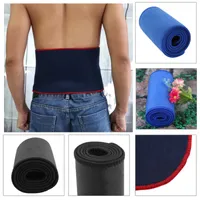 Unisex Justerbar Fitness Girdle Belt Belly Trainer Midja Stöd Andningsbar och Sweat Absorbering Waist Cincher Shapewear Belt