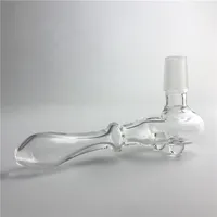 18mm Glas DIY Accessoires Haak Adapter Water Bongs Ash Catcher Smoking Pipe Dikke Pyrex Clear Glass Hand Pipes