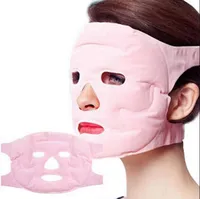 DHLフリーフェイシャルマスクスリミング美しさマッサージのフェイスマスク薄い顔トゥルマリンゲルゲルマグネットを削除ポーチヘルスケア