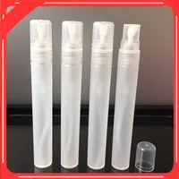 5ml 10ml viaggio Mini bottiglie di profumo riutilizzabile Vuoto atomizzatore Plastica Spray Parfums Bottiglia trucco contenitore tubo