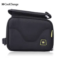CoolChange 12011 Fietsen Fiets Bag Tube Top Front Frame Pannier Dubbele Pouch voor 5 Inch Cellphone