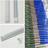 T8 LED Tubes Emergency 90mins 4ft 3ft 2ft AC85-265V 18W G13 Lights 95LM/W 5000K 2835SMD Chargeable Battery Green Blubs Signal Bar Lamps Direct Sale from Shenzhen China