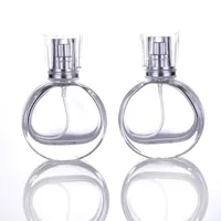 Botellas de atomizador de vidrio recargables de atomizador de vidrio de 25 ml Botellas 25 ml Envase cosmético vacío para el perfume del cuidado de la piel del viaje en existencia