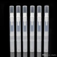 3ML / 3G Transparente Twist Pen / Empty Lip Gloss Pen Crecimiento de pestañas Liquid Tube Cosmetic Container
