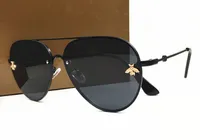 MUJER de lujo de alta calidad metal marco retro diseñador de la marca Gafas de sol vintage Para las mujeres sombrean las gafas de sol UV moda con estuche