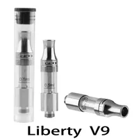 Liberty V9 Top przepływ powietrza Regulowany Vape Cartridges Grube Oil Ceramiczne Cewka VS Th205 MT6 G2 G5 Zbiornik 0266179 0266179