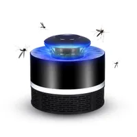Electronic Mosquito Killer Lamp Indoor Bug Zapper,Insect Killer USB Powered LED Mosquito Zapper Lamp with Built in Fan Mosquito Catcher Trap