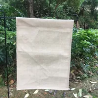 12x16 blank garden flag polyester linen garden banner for sublimation plain yard decor flag outdoor flag