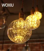 WOXIU Retro Yaratıcı ampul G95 ışık kabak fener filament Ampuller edison Hobiler Watt 5 w mağaza Tavan Koridor Sundurma Kapalı Dekor