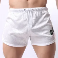 Brand Mens Nylon Boxer Shorts Menalla de hombres Ropa interior Boxer Sexy Home Pijamas Hombres cómodos para hombre