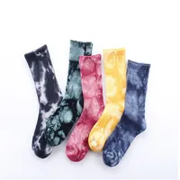Sonbahar ve Kış Vintage Ulusal Rüzgar Erkekler ve Kadınlar Spor Çorap 5 Renk Çiftler çorap T2B041