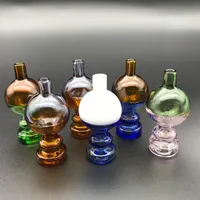 Glazen bubble bal carb dop od 25mm glas carb cap fit quartz banger dab spijker XL banger glazen water pijp bong bong olie tuigage