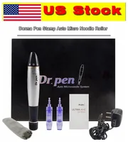 US Stock !!! A1C Dr.Pen Derma Pen Auto Electric Microneedle Roller System Justerbar nållängd 0,25 mm-3,0 mm Anti Acne