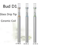 Одноразовые Bud D1 Vape Starter Kits электронные сигареты Пустые Vape Pen Картриджи Ceramic Coil 310mah Ecigs батареи Испаритель Pen Масляные баки