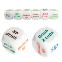 Mengxiang Funny Adder Drink Decider Diceder Dice Party Game Drinking Wine Mora Dice Games Partyはお祝いの物資を好む