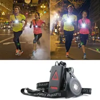 1200lm XPE Outdoor Sport Running Lights Q5 LED Nattkörning Ljus USB -laddning Lampa Vit ljusfackla