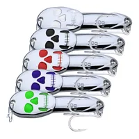 New Special Designer Metal Iron Laser Dray Fishing bait 20g 5Colors stainless steel Spoon Jigs lure