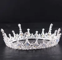 2018 ny anländer högkvalitativa vackra eleganta huvudband Jewel Tillbehör Crystal Bridal Tiara Crown Wedding Bride Princess Full Crown