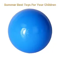 100pcs eau colorée piscine enfants jouets tente océan vague boules en plein air joue plastique balle enfants drôle bain jouet pit ballon 5,5 cm