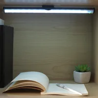 Led USB aufladbare Dimmer Touch Strip-Nachtlichter Lampe Einfache Kabinett Küche Aisle Notleuchten Innenleuchten