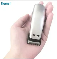 Kemei KM-666 Elektrikli Saç Kesme Mini Saç Düzeltici Kesme Makinesi Sakal Kuaför Jilet Erkekler Için Stil Araçları Profesyonel Kesici
