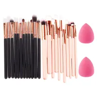 12st Rose Gold Makeup Brushes Blandning Pencil Foundation Eye Shadow Brush Set Eyeshadow Eyeliner Brush