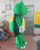 2018 جودة عالية الرأس الأخضر السلاحف البحرية زي التميمة الكبار لارتداء للبيع