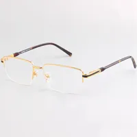 Authentic New Business Mezzo telaio Myopic Glasses Blocco per grafici maschile MB708 Telaio Super Light Eyeglasses Casual EyeGlasses Lunette De Vue Lentes