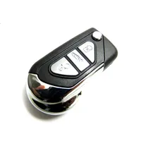 3 Botão Chave FOB Caso para Citroen Car Flip Remote Key Shell para Peugeot 207 307 407 Entrada de carro Keyless Dobrável Chave Case FOB