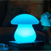 Creative LED Light Pilot Pilot Kolorowe świecące Kula-Outdoor Waterproof - Akumulator Grzyb Kształt Luminous Ball - 23 * 23 * 22
