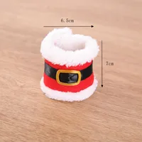 Santa Christmas Napkin Ring Decor de table porte-serviette de table de décoration de table de Noël pour hôtel de Noël