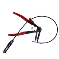 Hose Clamp Pliers Cable Type Flexible Wire Long Reach Clamping Pliers Locking Disassemble Water Pipe Pliers Hose Clamp Tools