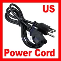 US Style Universal 3 Prong Power Cord AC Power Cord Cable for Desktop PC Computers Printers, Monitors XBox