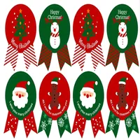 Weihnachten Siegel Aufkleber Frohe Weihnachten Geschenk Kraft Aufkleber Cookie Kuchen Etiketten Aufkleber Küche Süßigkeiten Party Siegel Aufkleber WX9-976