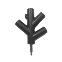 3.5mm Słuchawki Splitter Multi Lead Port Converter 4 Way Cable Słuchawki Słuchawki Adapter 1 Męski do 4 Słuchawki